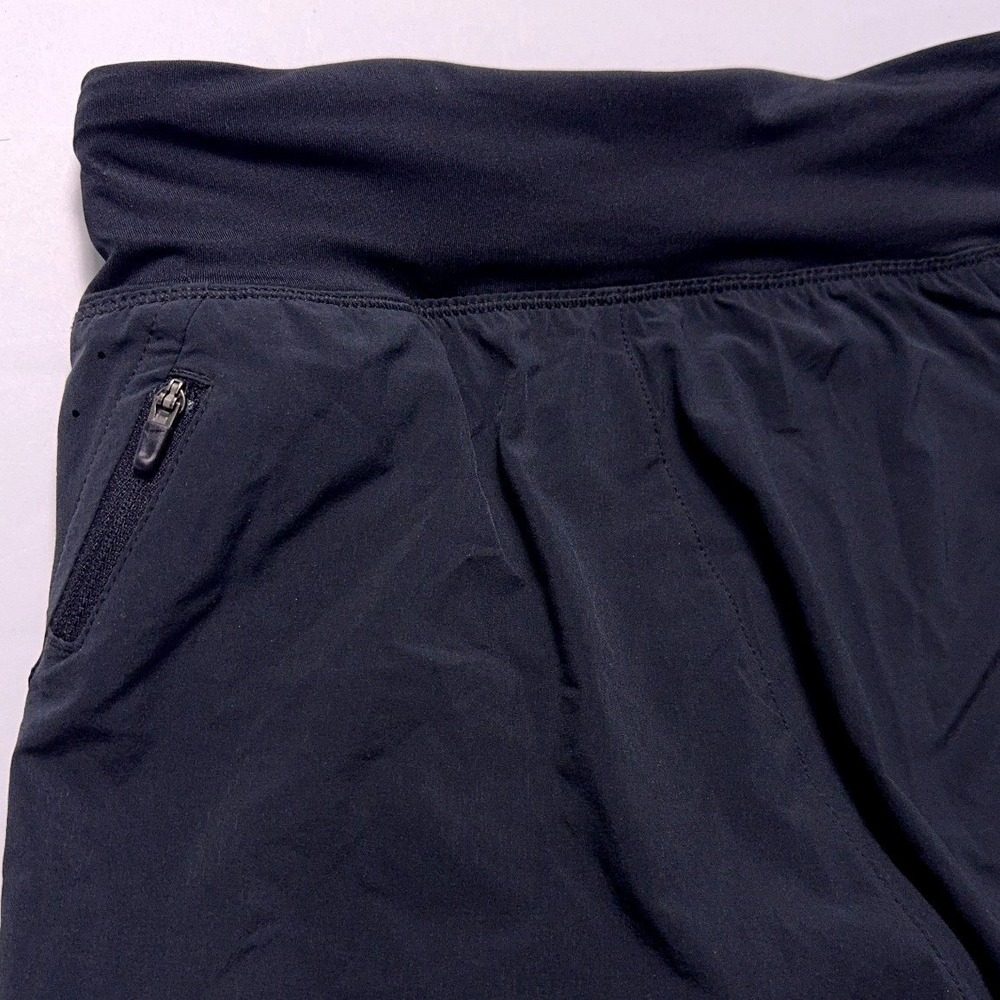 Nike Dri-Fit Eclipse Shorts Womens XS Black Love Swoosh Running - Picture 5 of 8